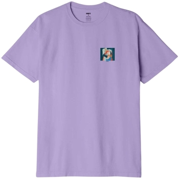 Vêtements Homme T-shirts manches courtes Obey  Violet
