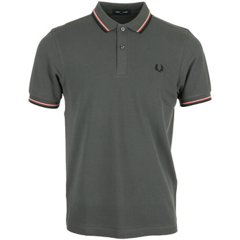 Vêtements Homme T-shirts & Polos Fred Perry Twin tipped Gris