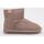 Chaussures Fille Bottes EMU WALLABY MINI Beige