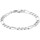 Montres & Bijoux Homme Bracelets Brillaxis Bracelet  en argent rhodié Blanc