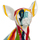 Maison & Déco Statuettes et figurines Ixia Chihuahua en résine multicolore 26 cm Multicolore