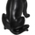 Maison & Déco Statuettes et figurines Ixia Chihuahua en résine noire 25 cm Noir