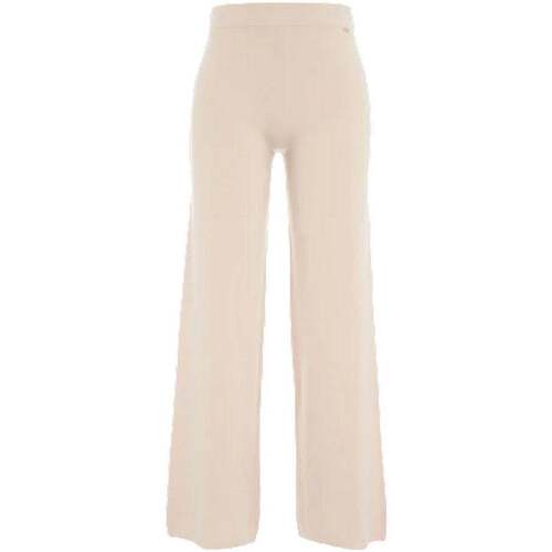 Vêtements Femme Pantalons Kaos Collezioni  Blanc
