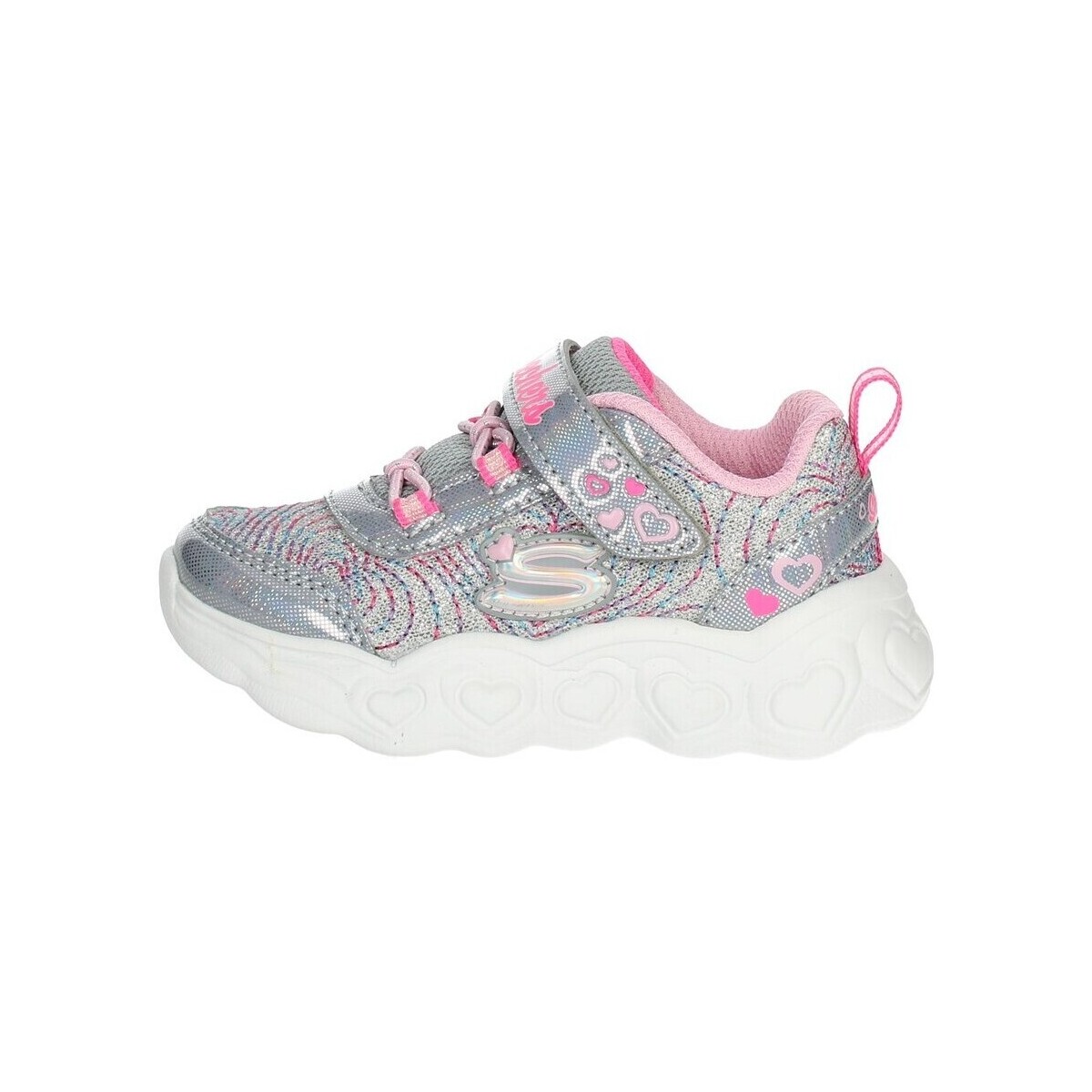 Chaussures Fille Baskets basses Skechers 302446N Gris