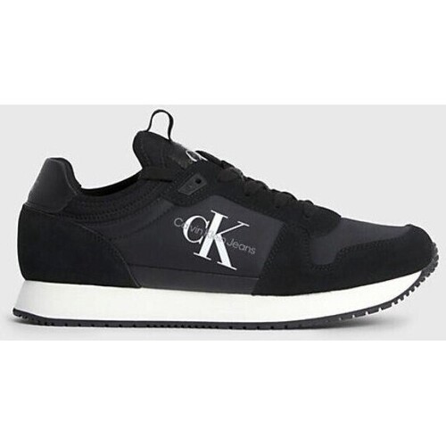 Chaussures Homme Calvin Klein Jeans Solaris Sneakers in wit YM0YM005530GQ Noir