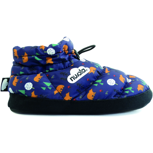 Chaussures Chaussons Nuvola. Boot low-top Home Printed 20 Teddy Bleu