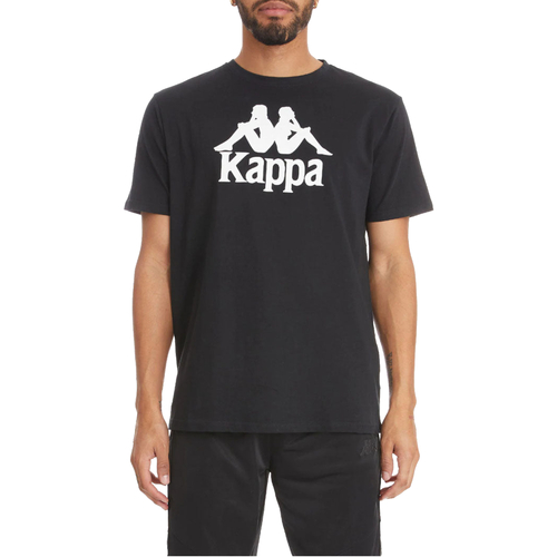 Vêtements Homme T-shirts manches courtes Kappa Authentic Estessi T-shirt Noir