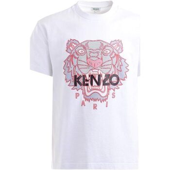 Vêtements Homme T-shirts manches courtes Kenzo Tee Shirt  Tigre Blanc Homme Blanc
