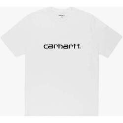 Vêtements Homme T-shirts manches courtes Carhartt WIP SCRIPT - T-shirt imprim Blanc