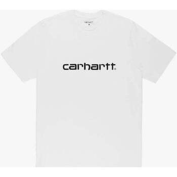 Vêtements Homme T-shirts manches courtes Carhartt WIP SCRIPT - T-shirt imprim Blanc