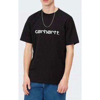 Vêtements Homme T-shirts manches courtes Carhartt WIP SCRIPT - T-shirt imprim Noir