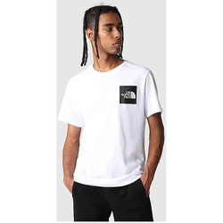 Vêtements Homme T-shirts manches courtes The North Face - M S/S FINE TEE Blanc
