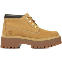Chaussures Femme Boots Timberland Stone Street Mid Lace Marron