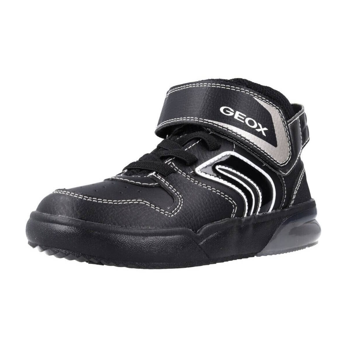 Chaussures Garçon Bottes Geox J169YA 0BU11 J Noir