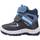 Chaussures Garçon Bottes Geox B FLANFIL BOY WPF B Bleu