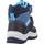 Chaussures Garçon Bottes Geox B FLANFIL BOY WPF B Bleu