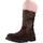 Chaussures Fille Bottes Geox J SHAYLAX GIRL B ABX Marron