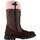 Chaussures Fille Bottes Geox J SHAYLAX GIRL B ABX Marron