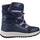 Chaussures Fille Bottes Geox J ROBY GIRL B ABX Bleu