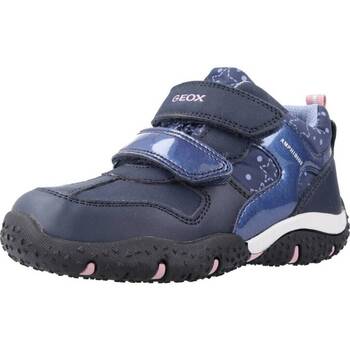 Chaussures Fille Bottes Geox J GALTIC GIRL.B ABX A Bleu