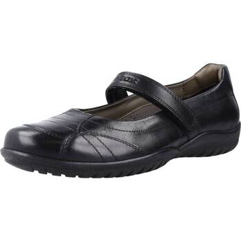 Chaussures Fille Plat : 0 cm Geox JR SHADOW Noir