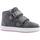 Chaussures Fille Baskets basses Geox B TROTTOLA GIRL Gris