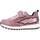 Chaussures Fille Baskets basses Geox B ALBEN GIRL Rose