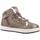 Chaussures Fille Baskets basses Geox B TROTTOLA GIRL Marron