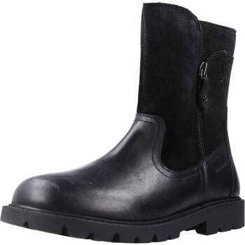 Chaussures Fille Bottes Geox J SHAYLAX G Noir