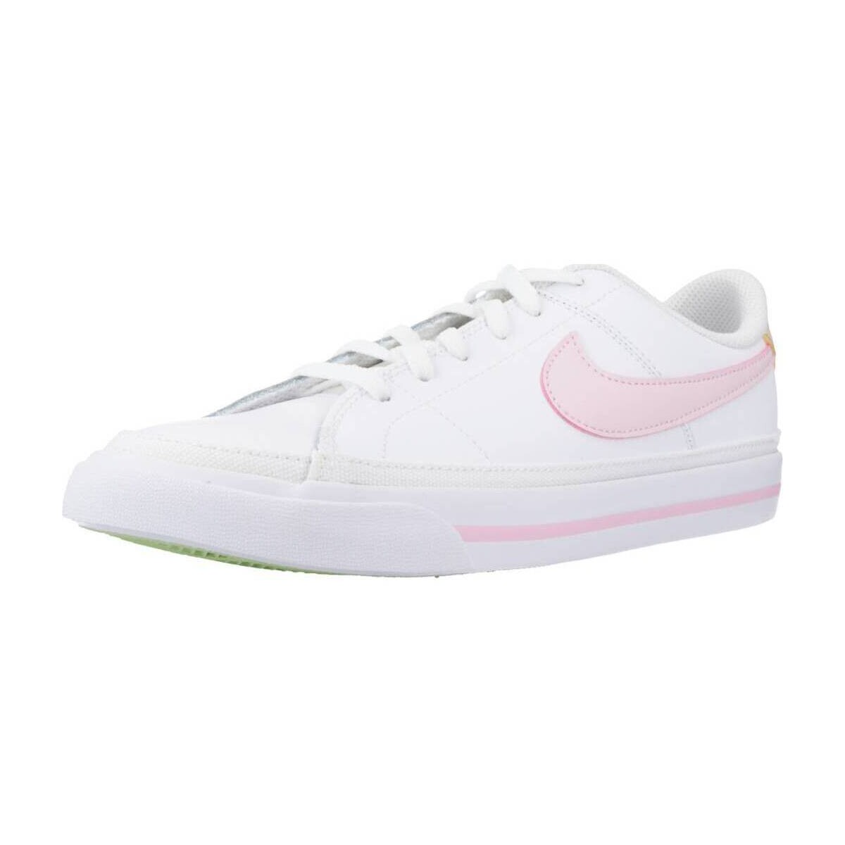 Chaussures Fille Baskets basses Nike textile COURT LEGACY BIG KIDS Blanc