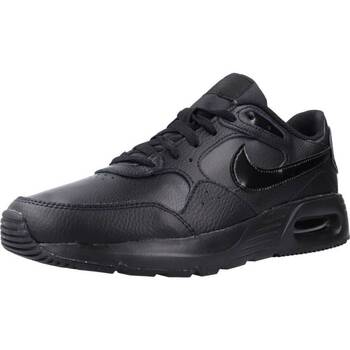 Chaussures Homme Baskets mode brands Nike SC LEATHER Noir