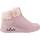 Chaussures Fille Bottes Skechers UNO-FALL AIR Rose