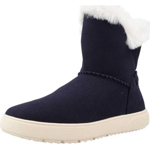 Chaussures Fille Bottes Geox J THELEVEN G.. Bleu