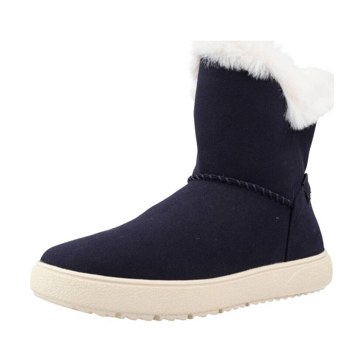 Chaussures Fille Bottes Geox J THELEVEN G.. Bleu
