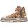 Chaussures Femme Baskets mode Rebecca White WX22 4A52 Marron