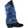 Chaussures Femme Bottes Metisse DX564 Bleu