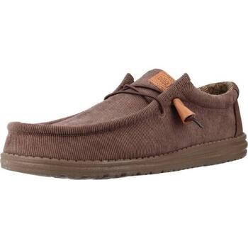 Chaussures Homme Baskets basses Hey Dude WALLY CORDUROY Marron