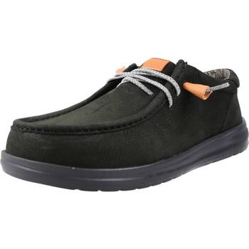 Chaussures Homme Chaussures bateau Hey Dude WALLY GRIP Noir