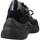 Chaussures Femme Baskets mode Stonefly ROCHA 2 VELOUR/NAPPA LTH Noir