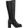 Chaussures Femme Bottes Stonefly OXA 5 NAPPA LTH Noir