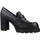 Chaussures Femme Mocassins Stonefly OXA 7 NAPPA LTH Noir