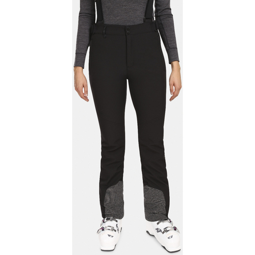 Vêtements Pantalons Kilpi Pantalon de ski en softshell pour femme  RHEA-W Noir