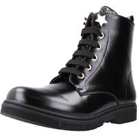 Chaussures Fille Bottes Asso AG15583 Noir