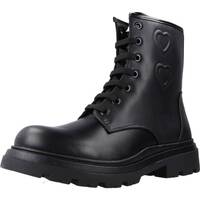 Chaussures Fille Bottes Asso AG15703 Noir