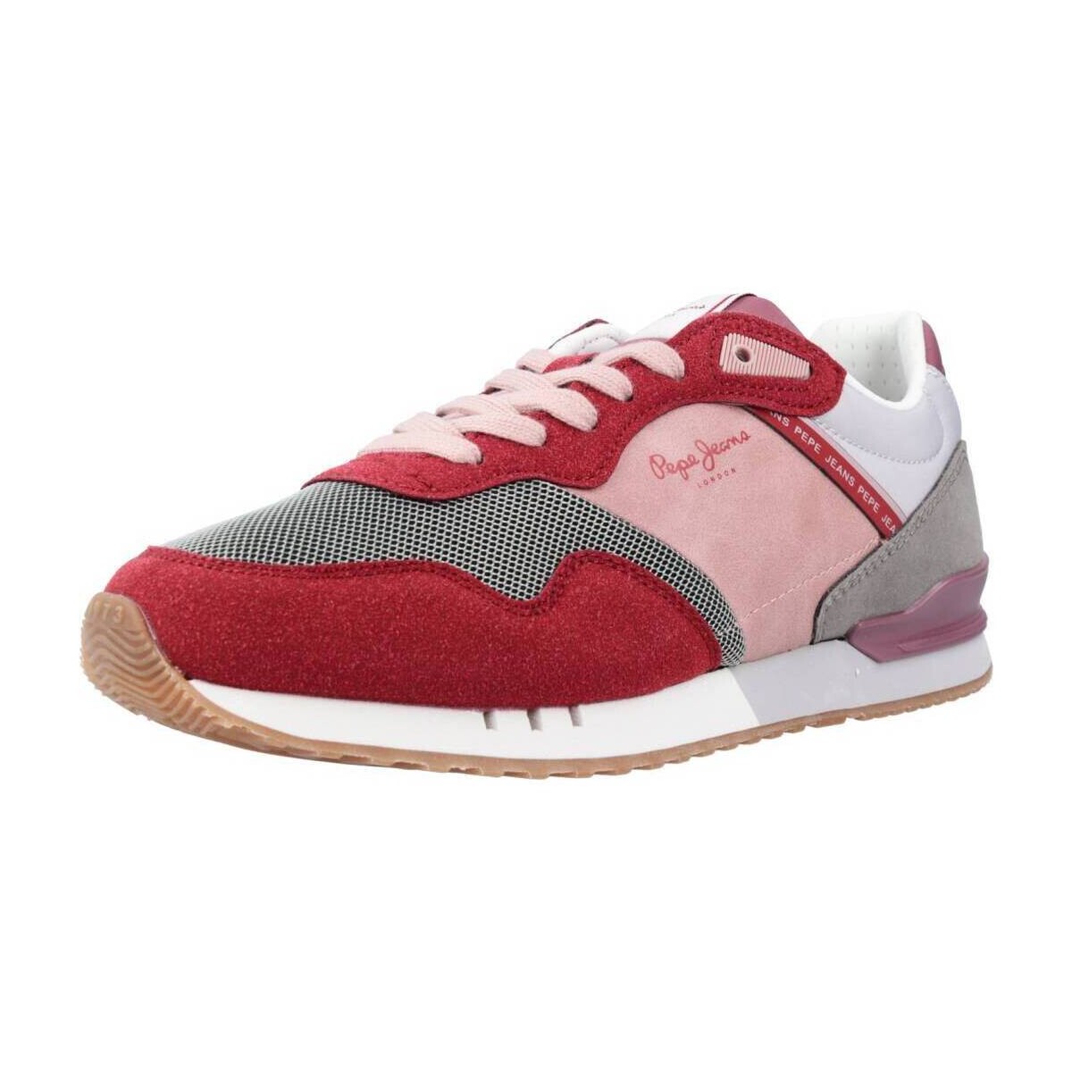 Chaussures Femme Baskets mode Pepe jeans LONDON TAWNY W Rouge