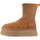 Chaussures Femme Bottes UGG W CLASSIC DIPPER Marron