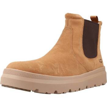 Chaussures Homme Bottes UGG M BURLEIGH CHELSEA Marron