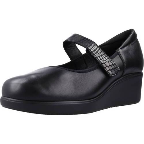 Chaussures Femme Derbies & Richelieu Pinoso's 8315G Noir
