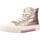 Chaussures Fille Baskets basses Tommy Hilfiger HIGH TOP LACE-UP SNEAKER Rose