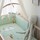 Maison & Déco Enfant Draps housse Trois Kilos Sept Drap housse bébé - Vert d'eau à motifs océan Vert